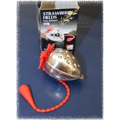 Strawberry Fields Tea Infuser | 18/8 Stainless Steel & Silicone